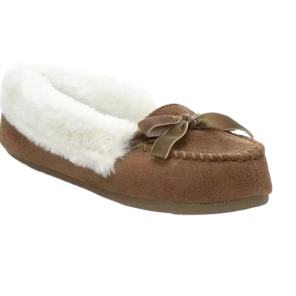 Jessica Simpson Suede Moccasin Slipper Shoe NWT - Picture 5 of 12
